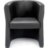 New York Leather Tub Chair