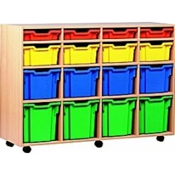 16 Tray Variety Mobile Storage