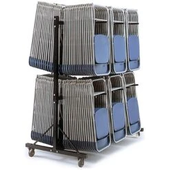 High Hanging Chair Trolley 3 Rows