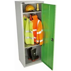 High Capacity Locker With Active Coat