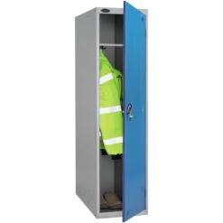 Police Locker With Active Coat