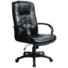 Turin Leather Faced Manager Chair