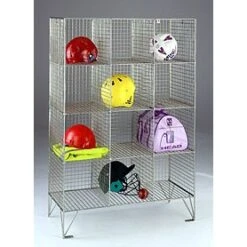 Personal Effects Wire Mesh Lockers Without Doors