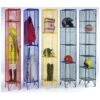 Coloured Wire Mesh Lockers