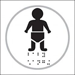 Braille Baby Change Symbol
