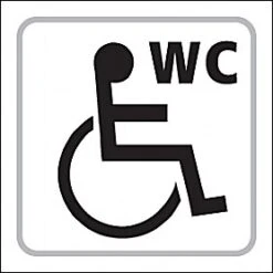 Braille Disabled WC Symbol