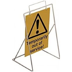 Temporarily Out Of Service Swing Sign