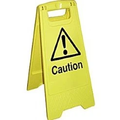 Caution Floor Sign