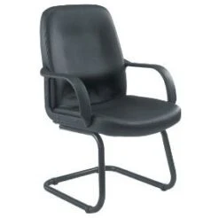 Canasta Leather Look Visitor Chair