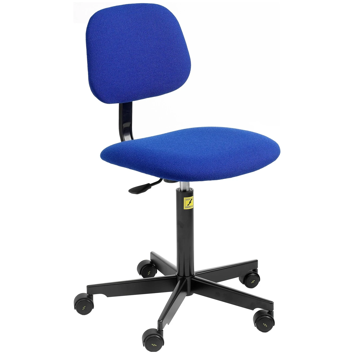 Static Dissipative Fabric Chair With Castors 1 Static Dissipative Fabric Chair With Castors