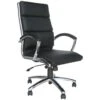 Formosa Enviro Leather Chair Black