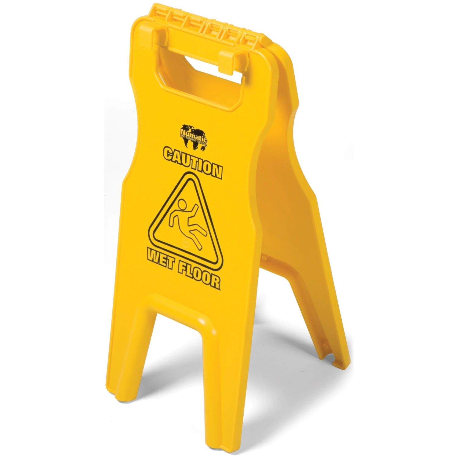 Numatic Wet Floor Sign With Tray Fix Hooks 629044 1 Numatic Wet Floor Sign With Tray Fix Hooks 629044