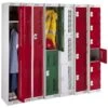 Store-It Perforated Door Metric Lockers With ActiveCoat