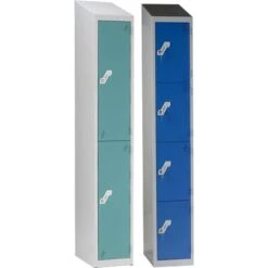 Fully Welded Sloping Top Lockers