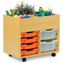 Art Storage 6 Tray Kinderbox Unit