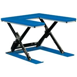 U Shape Low Profile Static Scissor Lift Table