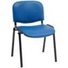 ISO Lexaire Vinyl Conference Chairs Black Frame