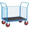 Fort Phenolic Deck 3 Sided Mesh Platform Truck