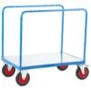 Fort Galvanised Desk Platform Truck 2 Bar Sides