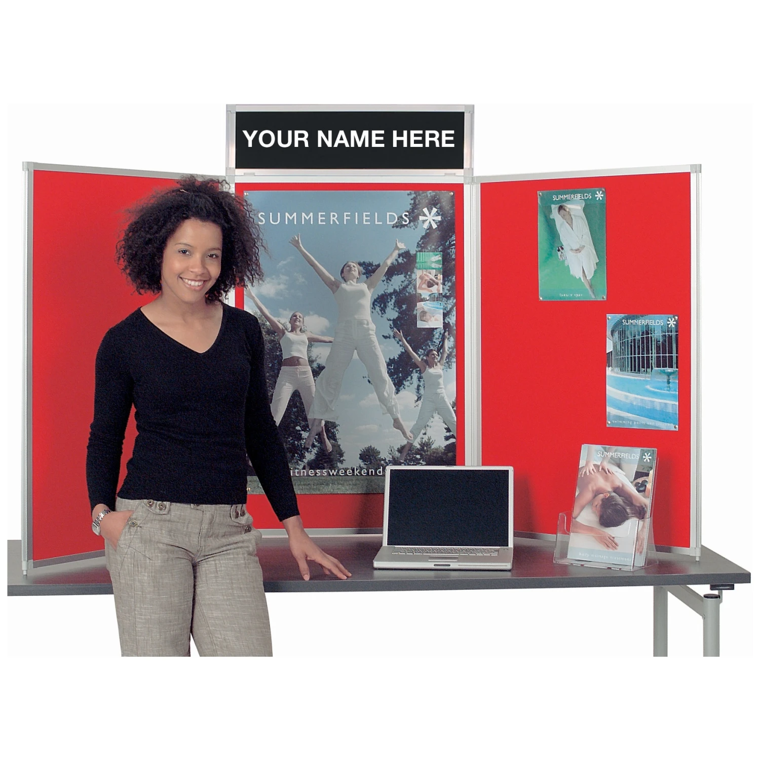 Busyfold Heavy Duty Tabletop Folding Display Systems 1 Busyfold Heavy Duty Tabletop Folding Display Systems