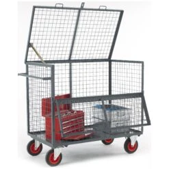 Mesh Security Box Trolley