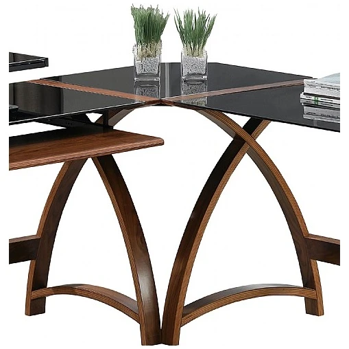 Spectrum Corner Desk Link Black Glass 1 Spectrum Corner Desk Link Black Glass