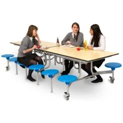 Rectangular Mobile Dining Units