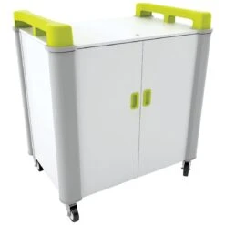 LapCabby Connect 20V - 20 Vertical Laptop Store And Charging Trolley