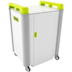 LapCabby Connect 16H - 16 Horizontal Laptop Store And Charging Trolley