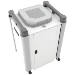 LapCabby Up-Link 16H - 16 Horizontal Laptop Store And Charging Trolley