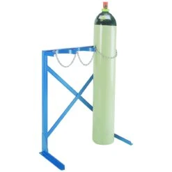 Single Sided Floor Fixed Cylinder Rack