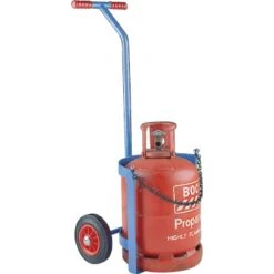 Short Propane And Calor Cylinder Truck - T-bar Handle