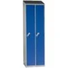 Fully Welded Narrow Sloping Top 1 Door 2 Nest Lockers