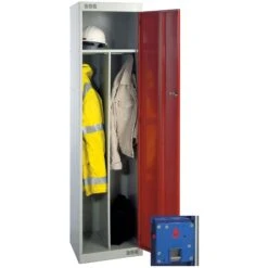 Store-It Clean & Dirty Coin Return Locker With ActiveCoat