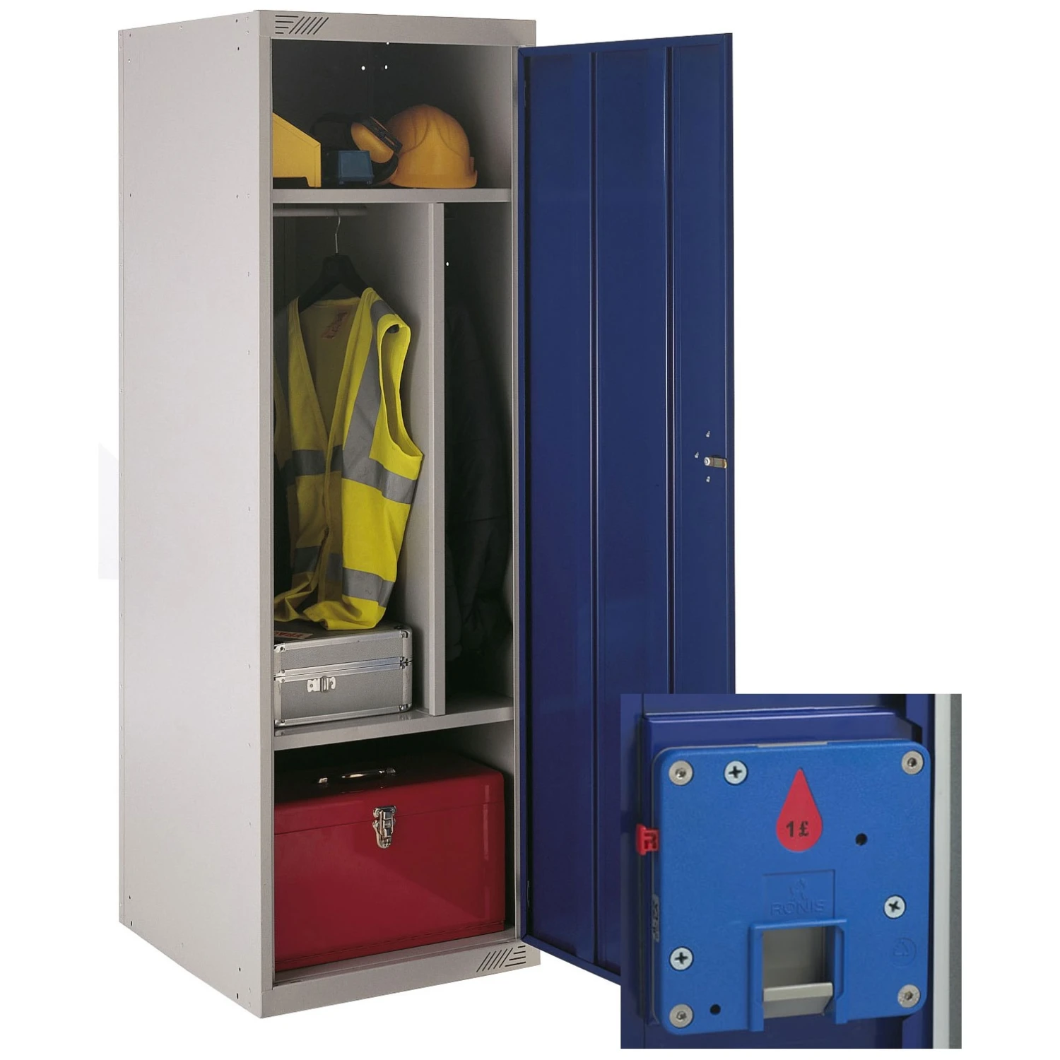 Store-It Crew Coin Return Locker With ActiveCoat 1 Store-It Crew Coin Return Locker With ActiveCoat