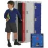 Store-It Primary Coin Return Lockers With ActiveCoat