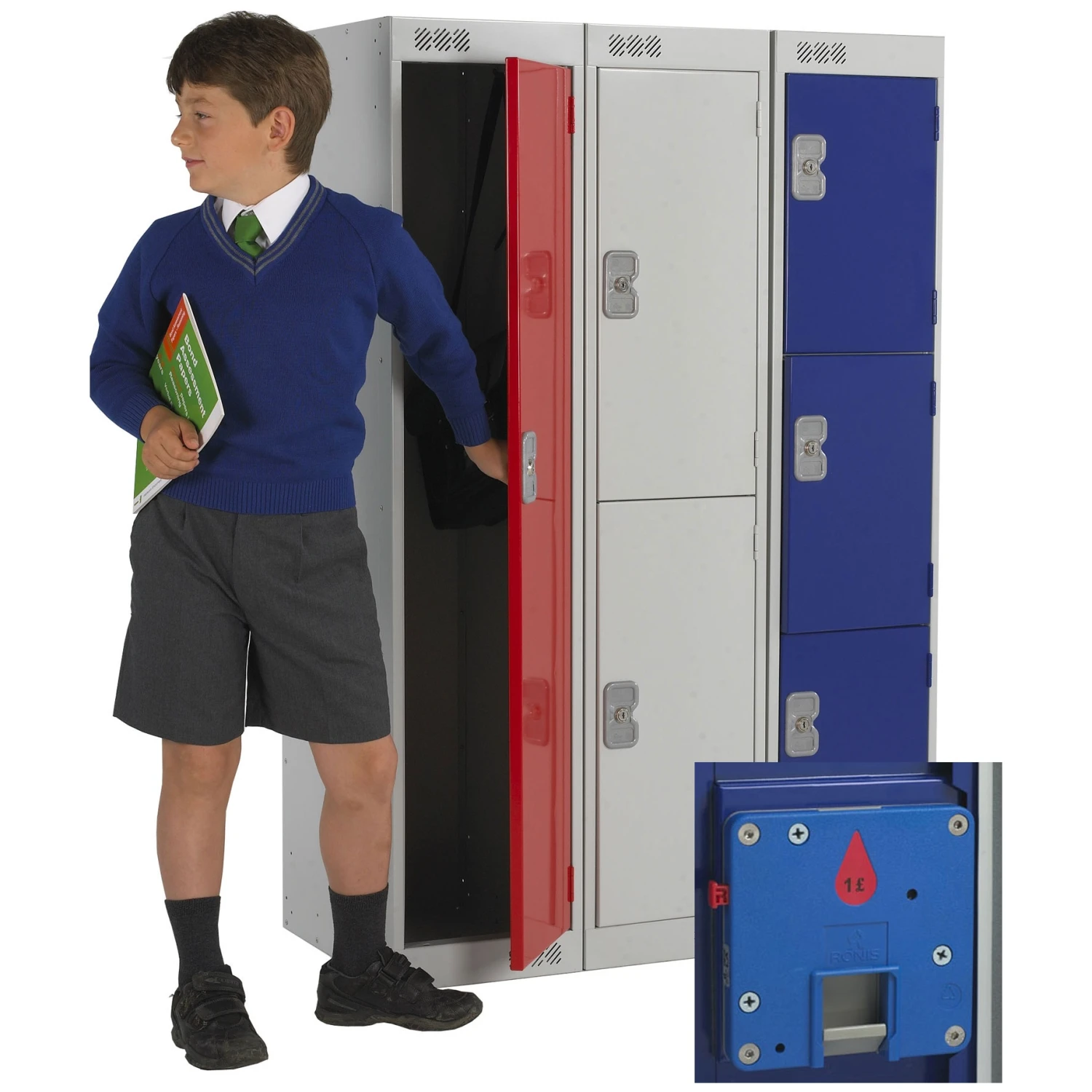 Store-It Primary Coin Return Lockers With ActiveCoat 1 Store-It Primary Coin Return Lockers With ActiveCoat