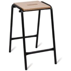 Scholar Wooden Top Stools
