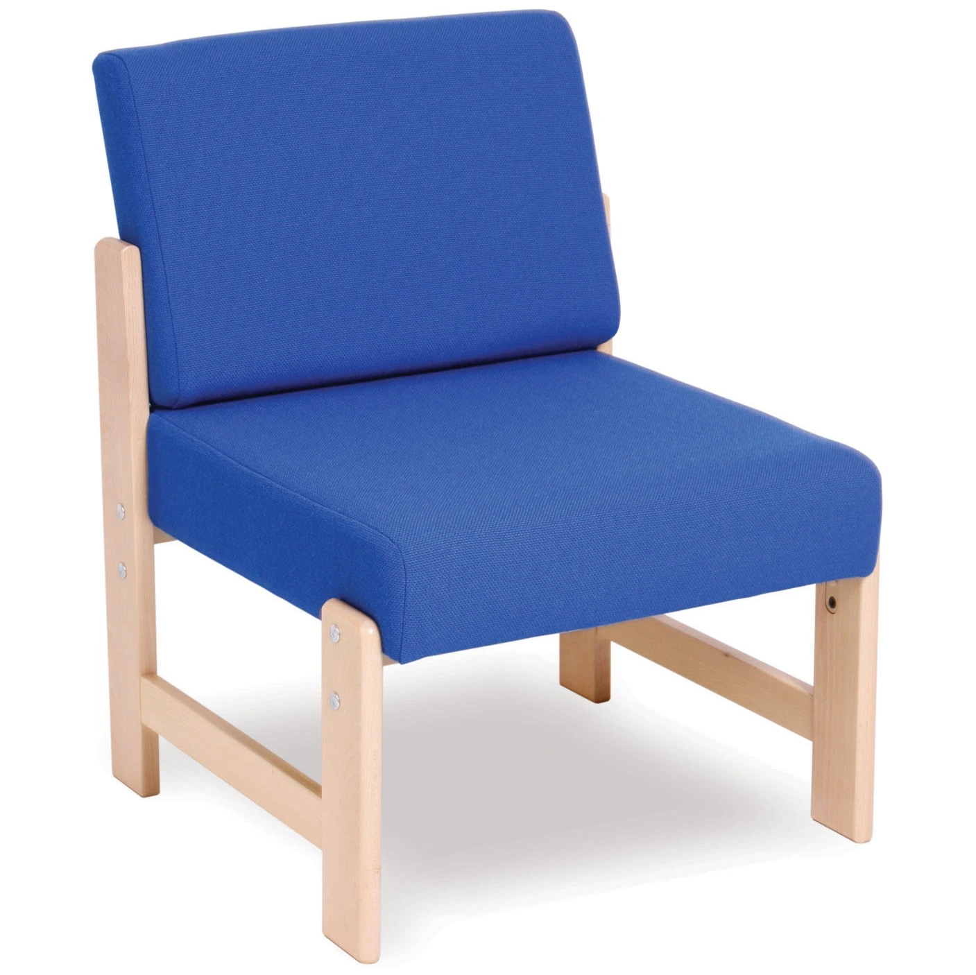 Heavy Duty Solid Beech Reception Chair 1 Heavy Duty Solid Beech Reception Chair