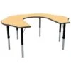 Height Adjustable Teachers Flower Theme Table