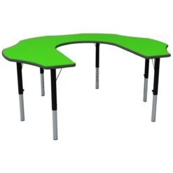 Height Adjustable Teachers Flower Primary Theme Table