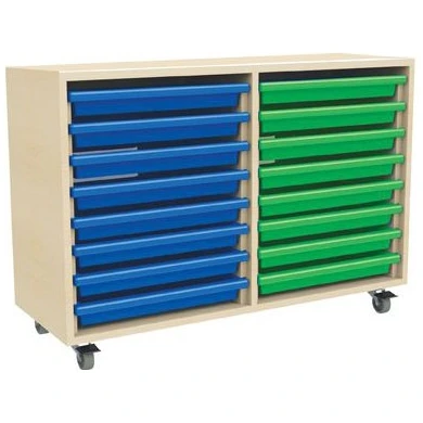 16 Tray Mobile Art & Paper Storage Unit 1 16 Tray Mobile Art & Paper Storage Unit
