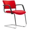 Pledge Arena Square Back Stackable Cantilever Conference Chair