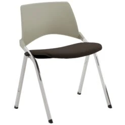 Pledge La Kendo Upholstered Stackable 4 Leg Conference Chair
