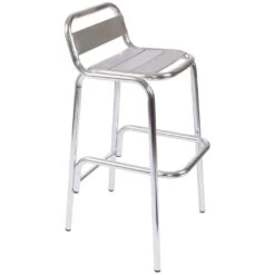 Aluminium Bistro Tall Stool