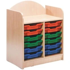 Stretton 12 Tray Double Bay Storage Unit