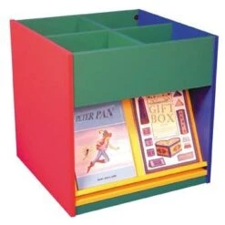 Mobile Kinder Box With Display Shelves