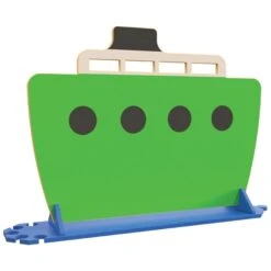 Green Boat Room Divider