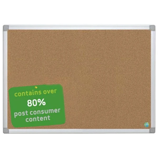 Earth-It Cork Board Aluminium Frame 1 Earth-It Cork Board Aluminium Frame