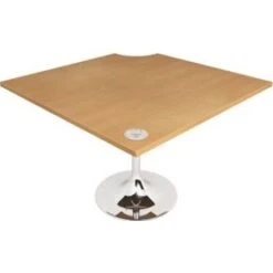 NEXT DAY Gravity Quad Meeting Table Trumpet Leg